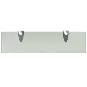 Plovoucí police 2 ks sklo 40 x 10 cm 8 mm - obrázek 4