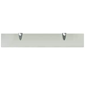 Plovoucí police 2 ks sklo 60 x 10 cm 8 mm - obrázek 4