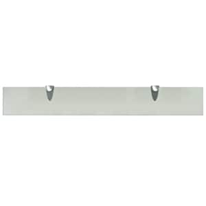 Plovoucí police 2 ks sklo 70 x 10 cm 8 mm - obrázek 4
