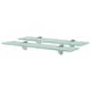 vidaXL seinariiulid 2 tk klaasist 50 x 20 cm 8 mm