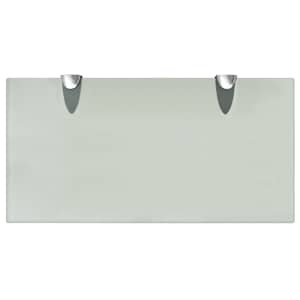Plovoucí police 2 ks sklo 40 x 20 cm 8 mm - obrázek 4