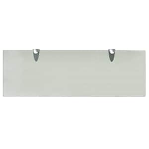 Plovoucí police 2 ks sklo 60 x 20 cm 8 mm - obrázek 4
