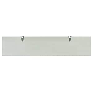 Plovoucí police 2 ks sklo 90 x 20 cm 8 mm - obrázek 4