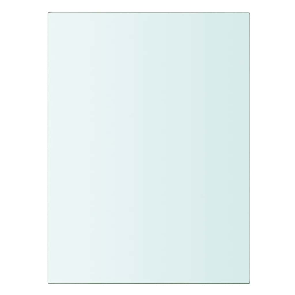 Thumbnail - vidaXL Regalböden 2 Stk. Glas Transparent 20x15 cm