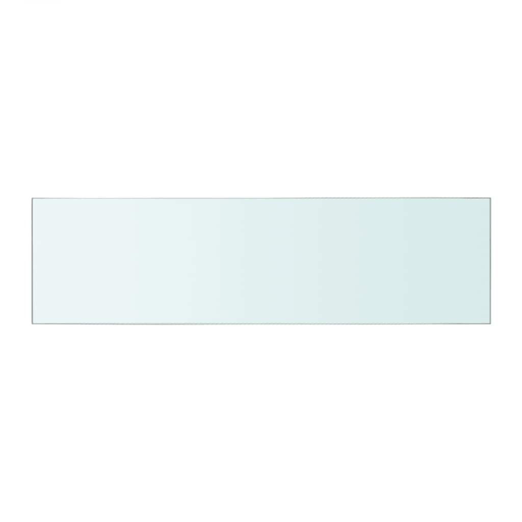 Thumbnail - vidaXL Regalböden 2 Stk. Glas Transparent 50x12 cm