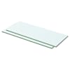 vidaXL riiulid 2 klaasist paneeli 50 x 15 cm