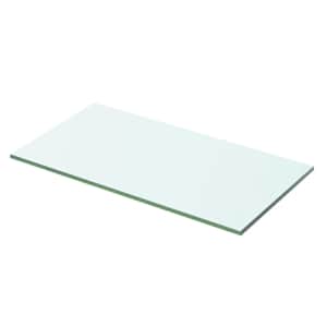 vidaXL Regalb&ouml;den 2 Stk. Glas Transparent 50x20 cm