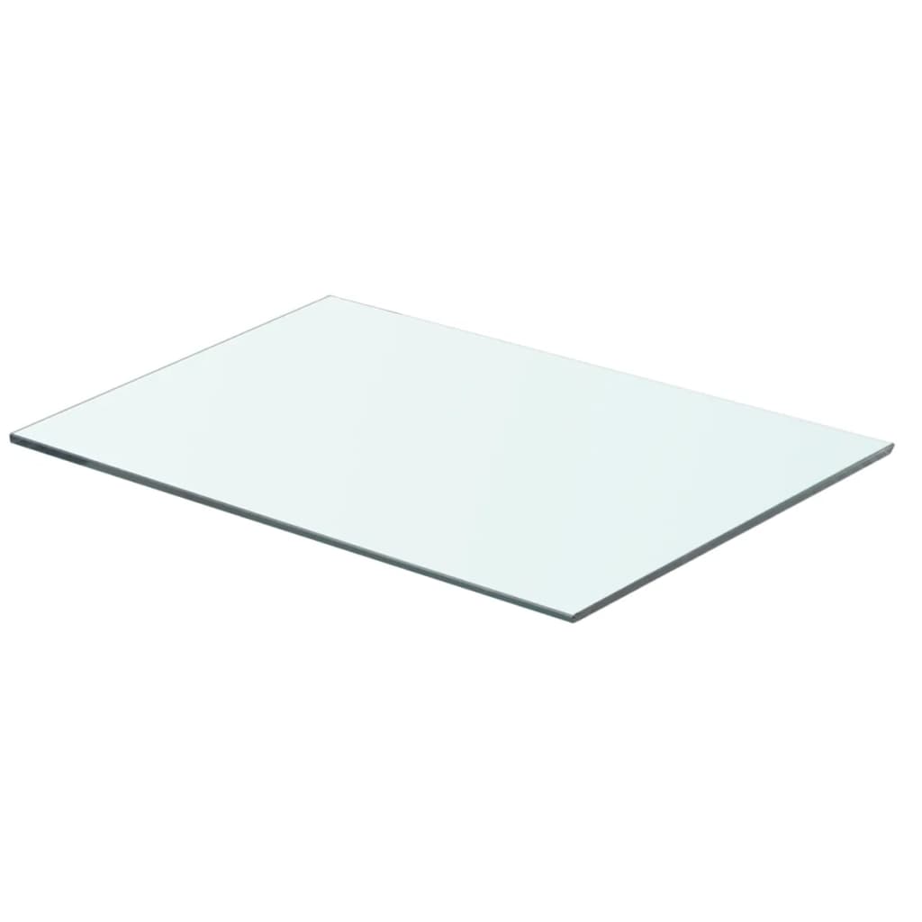 

vidaXL Schappen 2 st 50x30 cm glas transparant