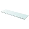 vidaXL riiulid 2 klaasist paneeli 110 x 30 cm