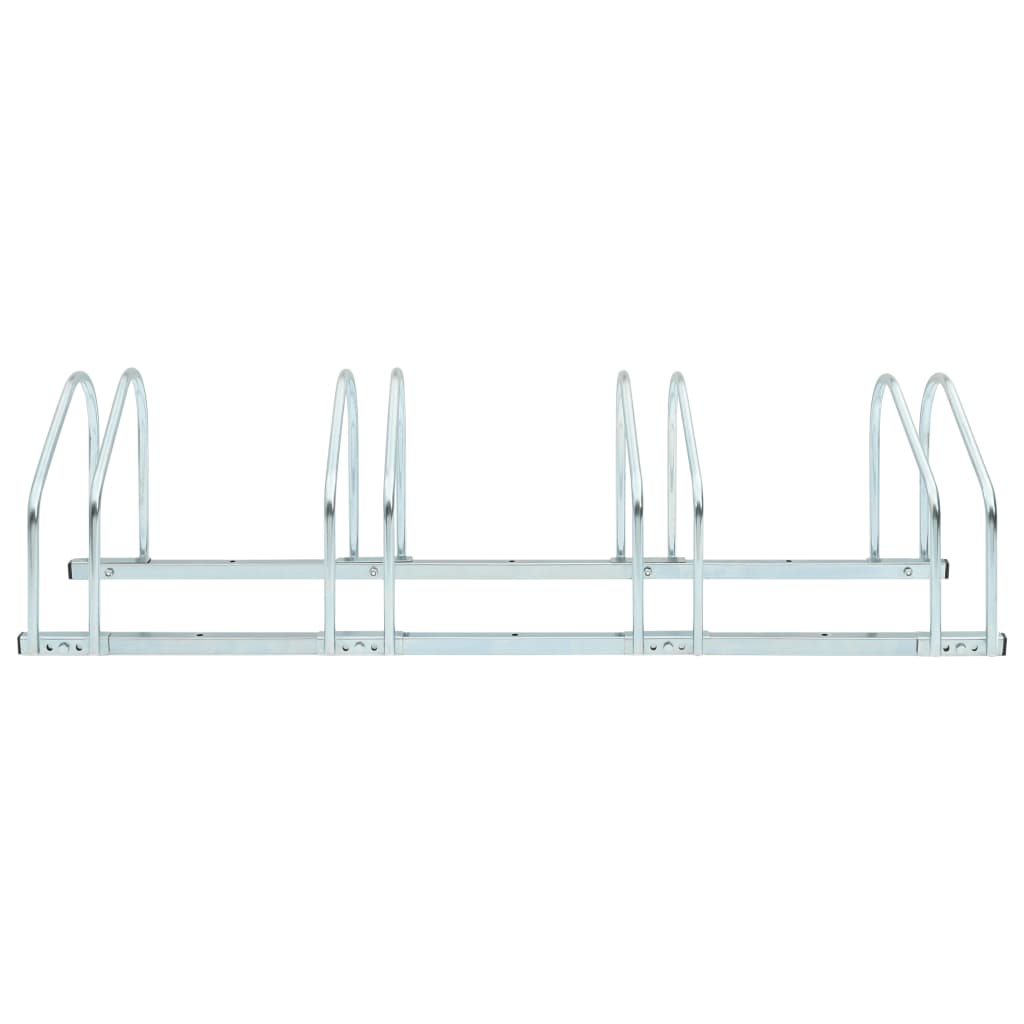 vidaXL 4-Bike Parking Floor Rack 104x33x27 cm Steel