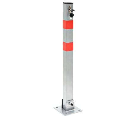 vidaXL Parking Post with Lock