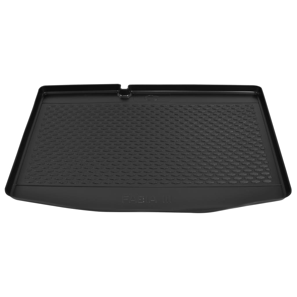 vidaXL Tapis de coffre auto Skoda Fabia III Hatchback 2014- Caoutchouc