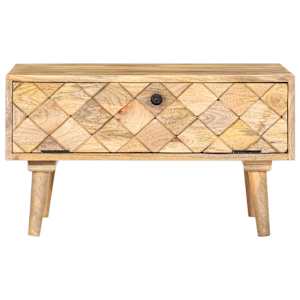vidaXL Kavos staliukas, 68x68x38cm, mango medienos masyvas