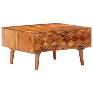 Konferenční stolek 68 x 68 x 38 cm masivní akáciové dřevo - obrázek 10