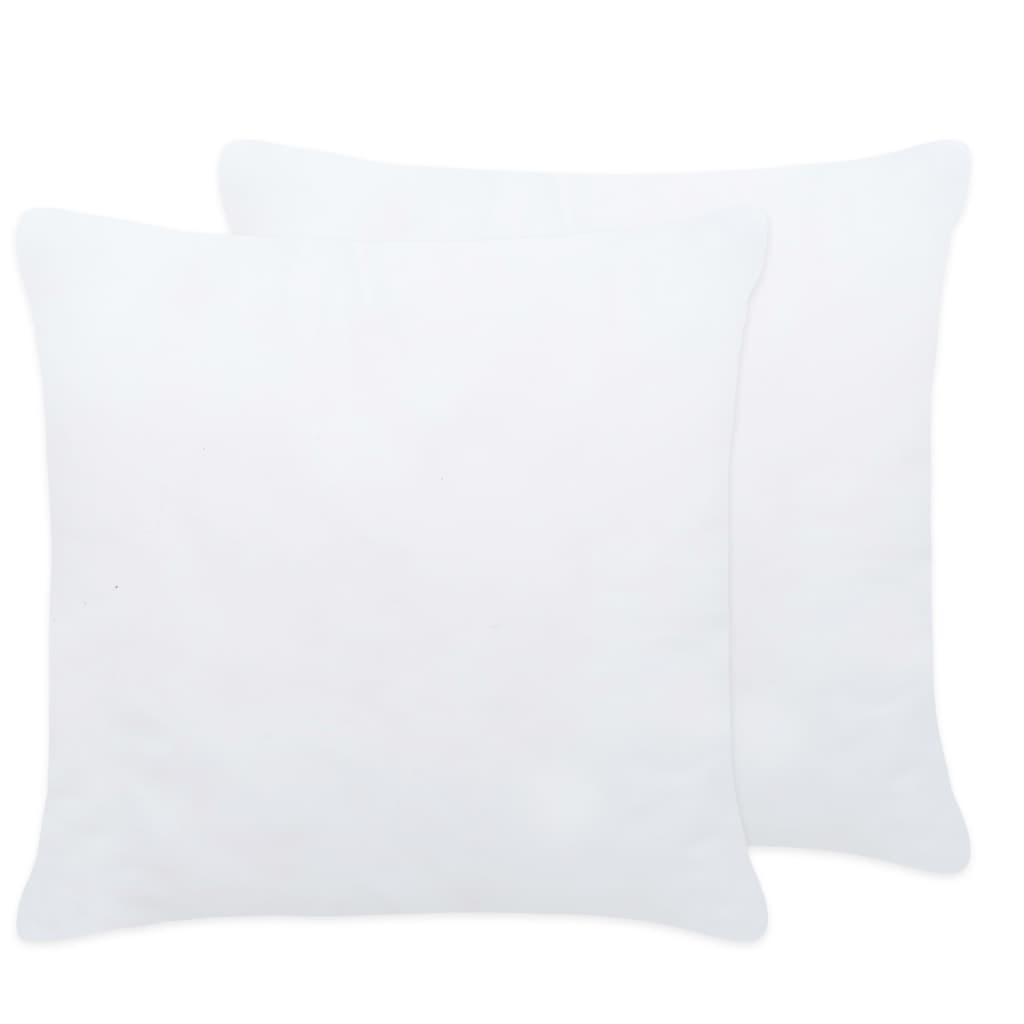 vidaXL Punjenja za jastuke 2 kom 30 x 30 cm bijela
