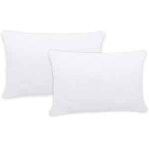 vidaXL Kissenf&uuml;llung 2 Stk. 50 x 30 cm Wei&szlig;