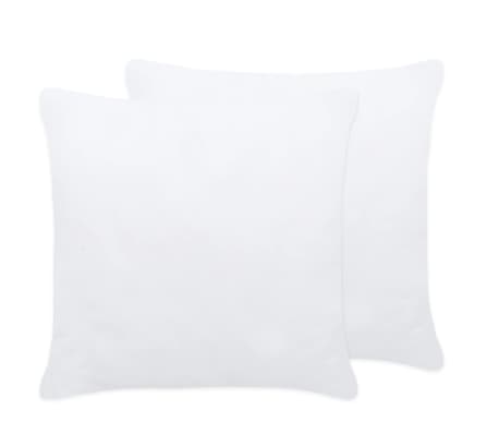 vidaXL Punjenja za jastuke 2 kom 40 x 40 cm bijela