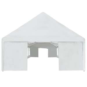 vidaXL Party Tent PE 16.4'x26.2' White