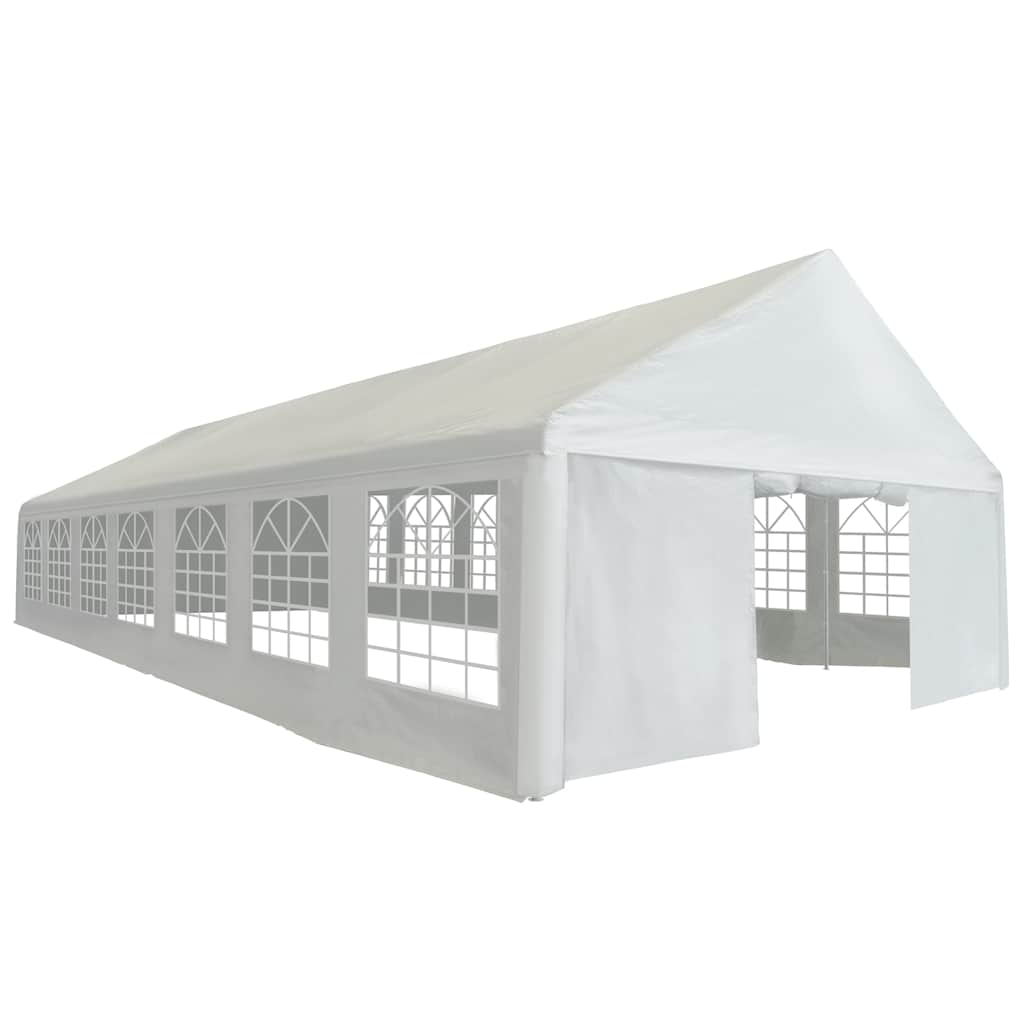 

vidaXL Party Tent PE 19.7'x46' White