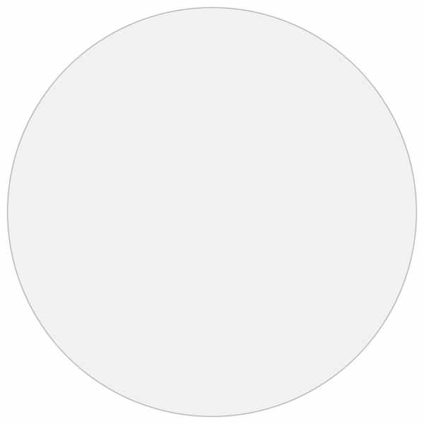 vidaXL lauakaitse, l&auml;bipaistev, &Oslash; 70 cm, 1,6 mm, PVC