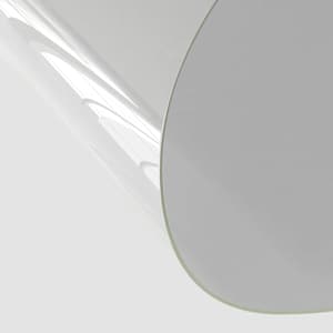 Ochranná fólie na stůl průhledná Ø 80 cm 2 mm PVC - obrázek 3