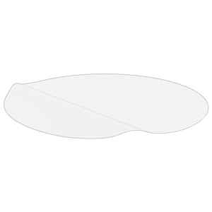 Ochranná fólie na stůl matná Ø 80 cm 1,6 mm PVC - obrázek 4