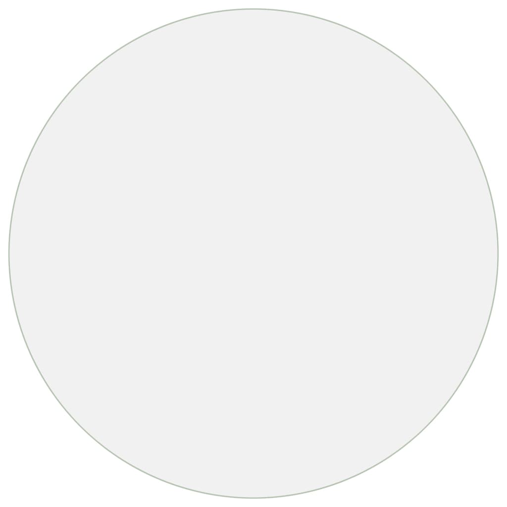 vidaXL Ochranná fólie na stůl průhledná Ø 100 cm 1,6 mm PVC