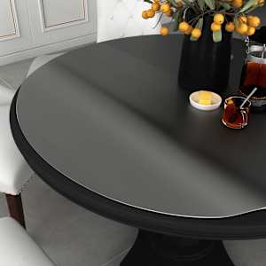 Ochranná fólie na stůl matná Ø 100 cm 1,6 mm PVC - obrázek 1