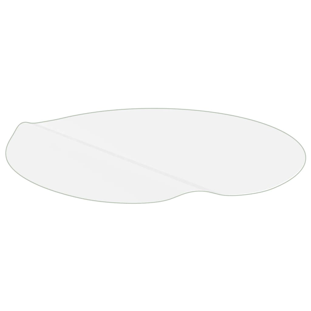 optional Disapproved intersection Folie de protecție masă, transparent, Ø 110 cm, PVC, 2 mm -