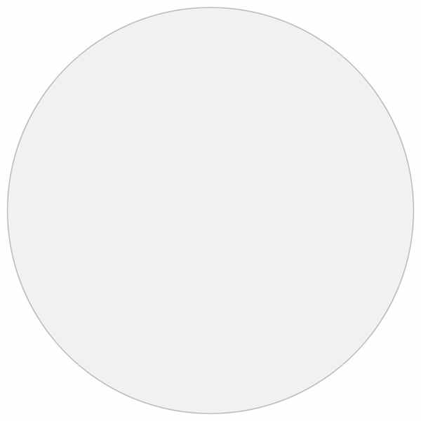 vidaXL lauakaitse, l&auml;bipaistev, &Oslash; 120 cm, 1,6 mm, PVC