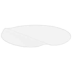Ochranná fólie na stůl průhledná Ø 120 cm 1,6 mm PVC - obrázek 4