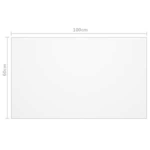 Ochranná fólie na stůl matná 100 x 60 cm 1,6 mm PVC - obrázek 6