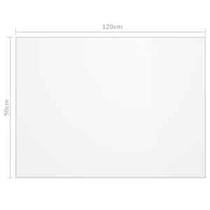 Ochranná fólie na stůl matná 120 x 90 cm 1,6 mm PVC - obrázek 6