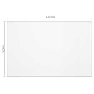Ochranná fólie na stůl matná 140 x 90 cm 1,6 mm PVC - obrázek 6
