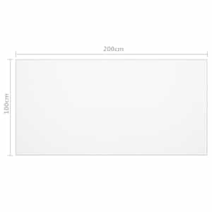 Ochranná fólie na stůl matná 200x100 cm 1,6 mm PVC - obrázek 6