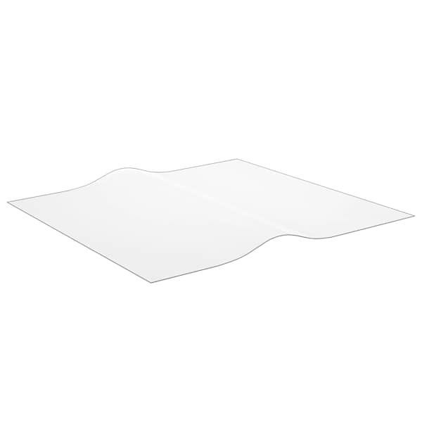 vidaXL lauakaitse, matt, 70 x 70 cm, 1,6 mm, PVC