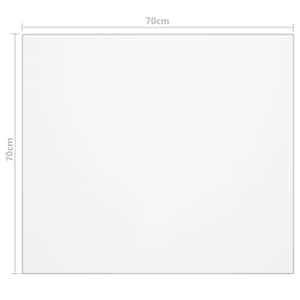 Ochranná fólie na stůl matná 70x70 cm 1,6 mm PVC - obrázek 6