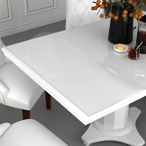 Ochranná fólie na stůl průhledná 80x80 cm 1,6 mm PVC - obrázek 1