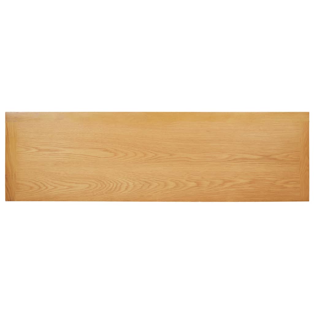 Tömör tölgyfa tálalóasztal 118 x 35 x 77 cm 