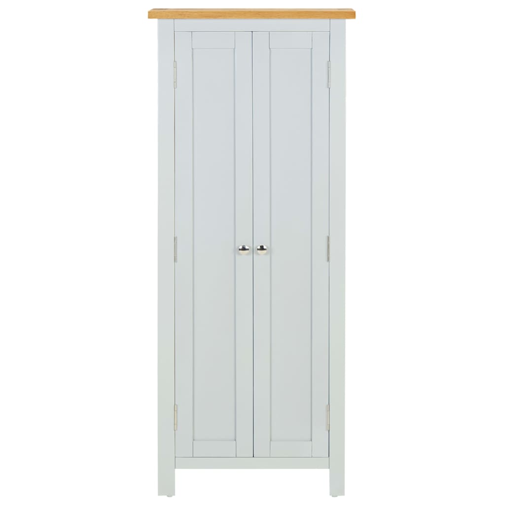 

vidaXL Mediakast 50x22x122 cm massief eikenhout