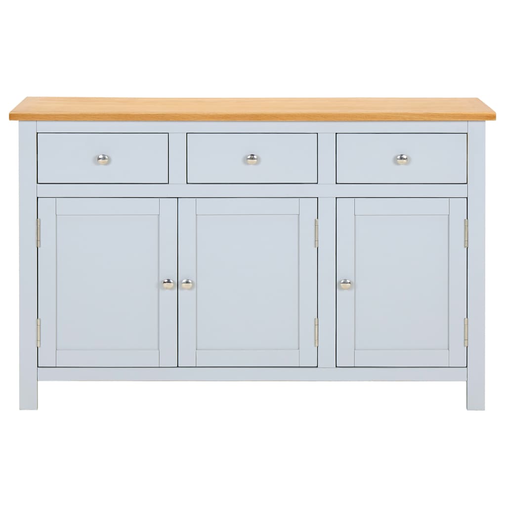 Credenza 110x33,5x70 Cm In Massello Di Rovere VidaXL 14 width=274