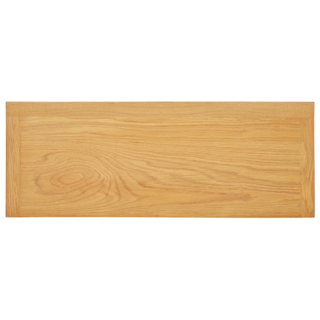 Tömör tölgyfa tálalóasztal 83 x 30 x 73 cm 