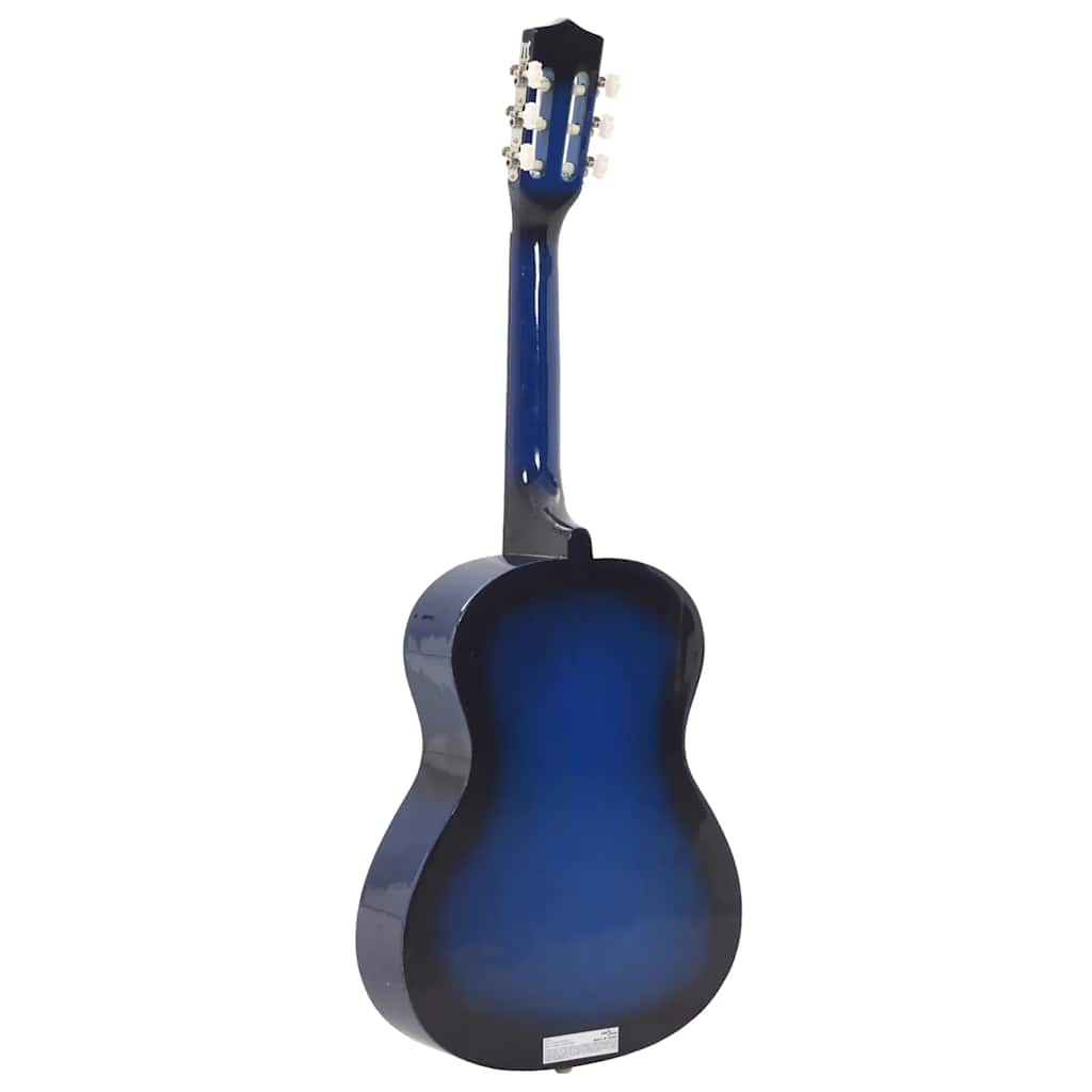 Alternativ bild 3 för VidaXl Gitarr För Nybörjare Och Barn Klassisk Blå 3/4 36"