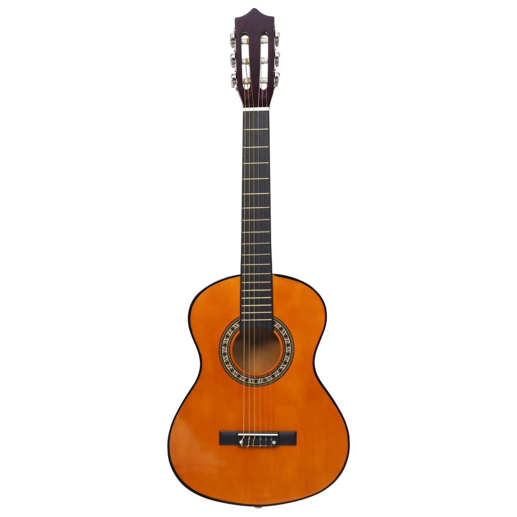 Alternativ bild 4 för VidaXl Gitarr För Nybörjare Och Barn Klassisk 1/2 34" Amerikansk Lind