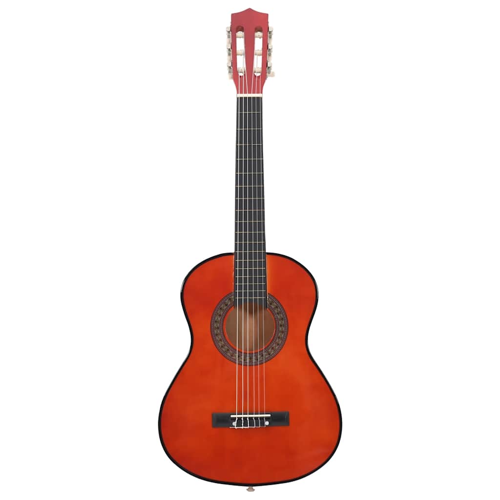 Alternativ bild 2 för VidaXl Gitarr För Nybörjare Och Barn Klassisk 1/2 34" Amerikansk Lind