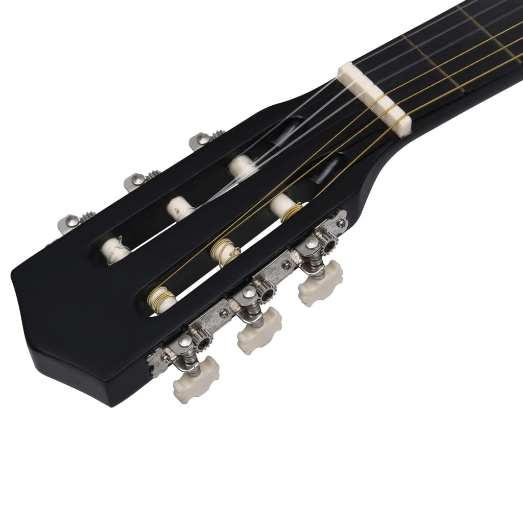 Klasikinė gitara, juodos spalvos, 38", 6 stygos | Stepinfit