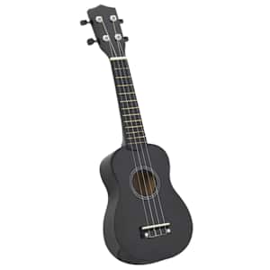 Set soprano ukulele s obalem pro děti černé 21" - obrázek 2