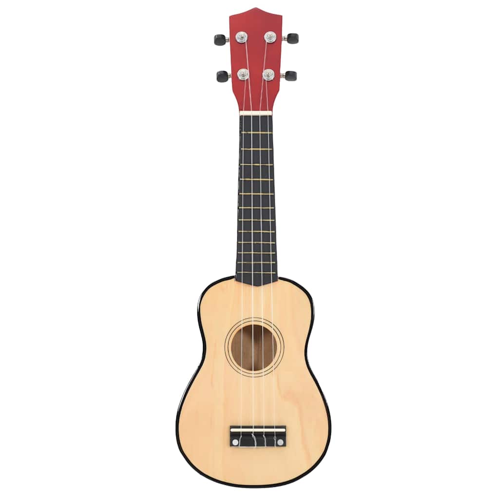 Thumbnail - vidaXL Sopran Ukulele Set für Kinder mit Tasche Helles Holz 23"