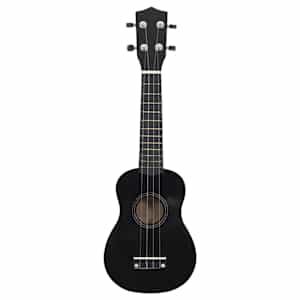 Set soprano ukulele s obalem pro děti černé 23" - obrázek 3
