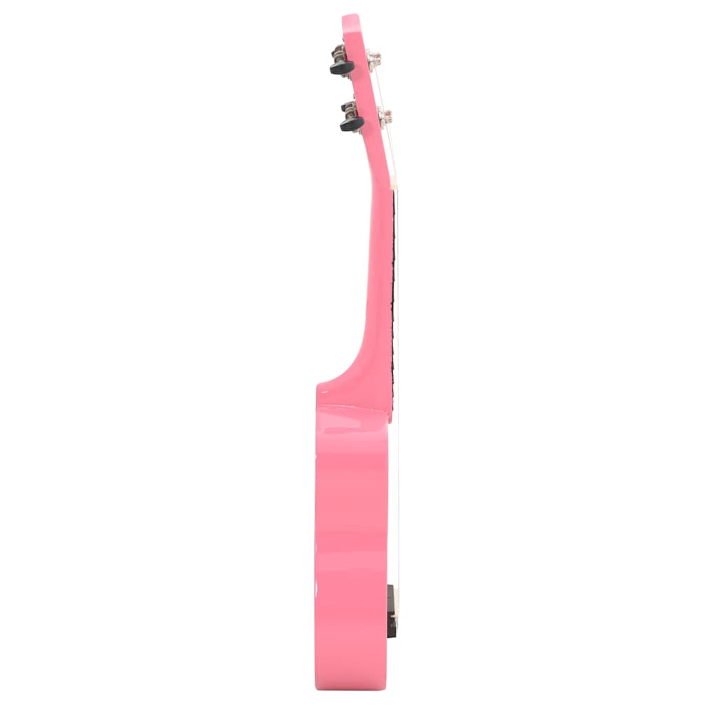 Alternativ bild 3 för VidaXl Sopranukulele Med Väska För Barn Sopran Rosa 23"